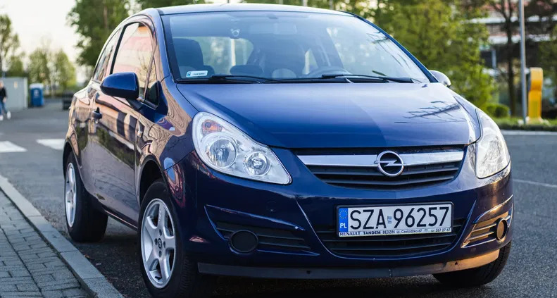 samochody osobowe Opel Corsa cena 10000 przebieg: 84663, rok produkcji 2008 z Zawiercie